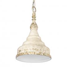  0806-S AI - Keating 1-Light Pendant in Antique Ivory
